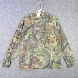 Commander Shirt Mens Medium Camouflage Camo Long Sleeve Pocket Advantage Hunting